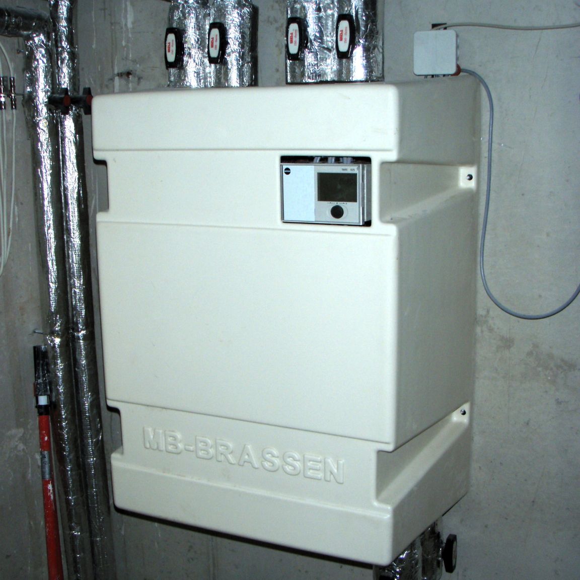 Fernwärme-Station Brassen