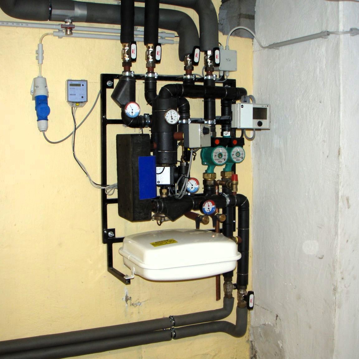 Fernwärme-Station indirekt, in Ludwigshafen