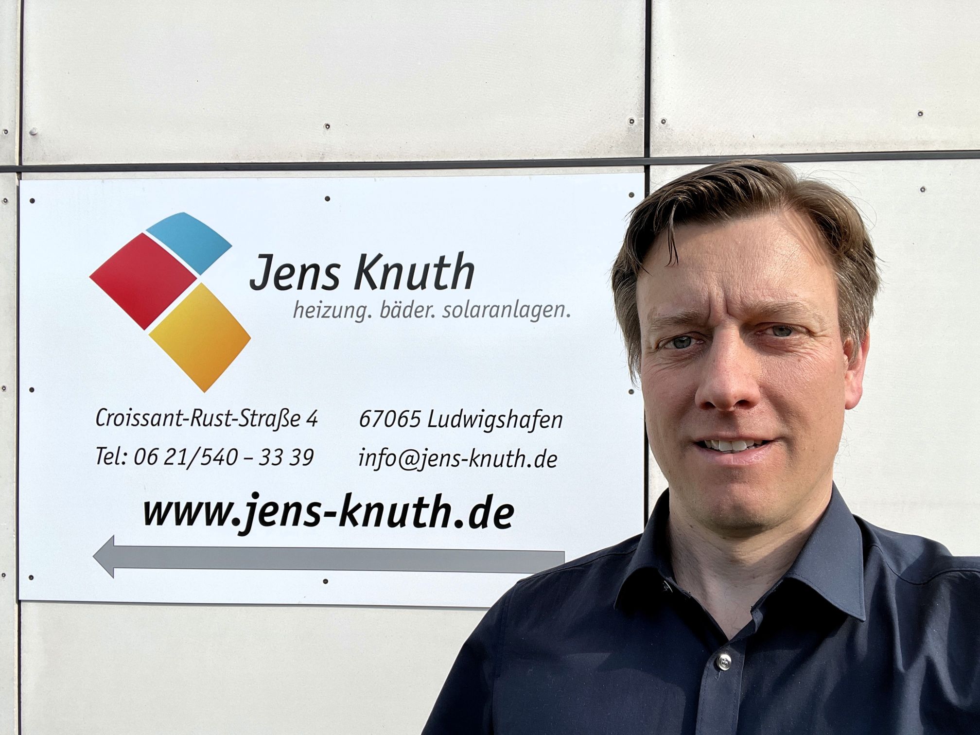 Jens Knuth, 5 Jahre Firmensitz Croissant-Rust-Straße 4